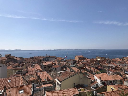 20. Výhled na Piran